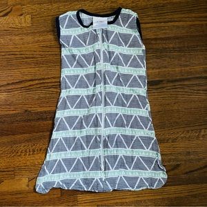 Bacati Cotton Muslin Sleeping Sack Wearable Blanket with 2-way Zipper